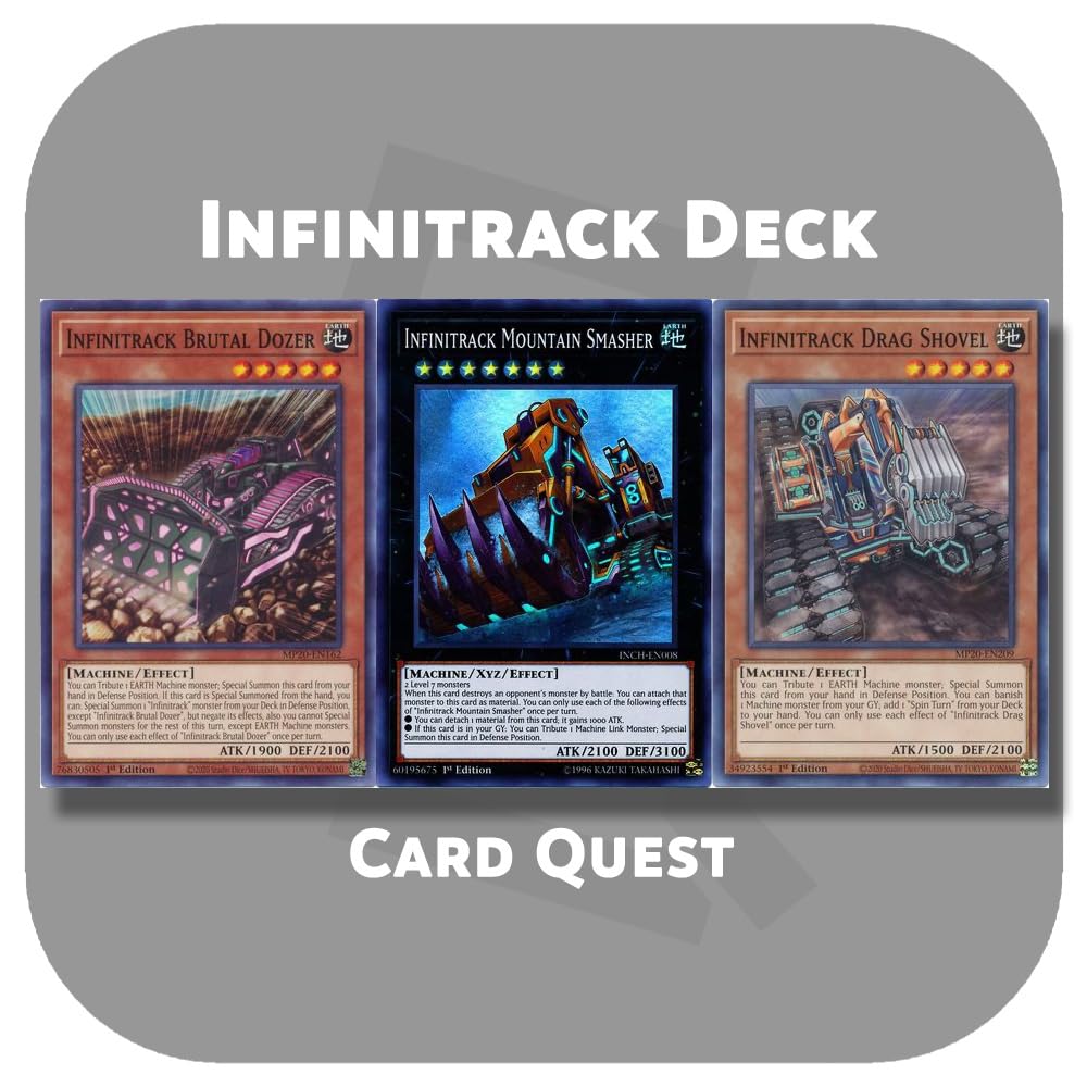 Amazon.com: Complete Custom Deck for Yu-Gi-Oh! - Infinitrack Xyz